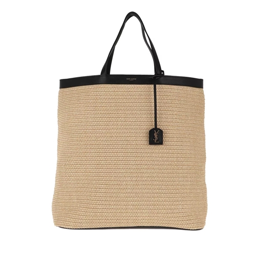 Saint Laurent Patti Shopping Bag Medium Natural/Black Shopper