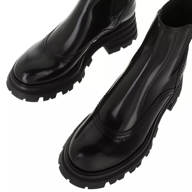 Alexander McQueen Chelsea Boots Wander Chelsea Boots Leather Black(Image 4)
