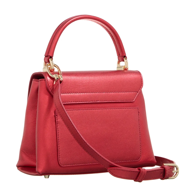 Furla Satchel Furla 1927 Mini Top Handle Rosso Veneziano(Image 3)