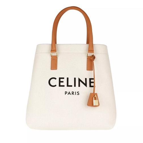 Celine Horizontal Cabas Bag Leather Natural/Tan Rymlig shoppingväska