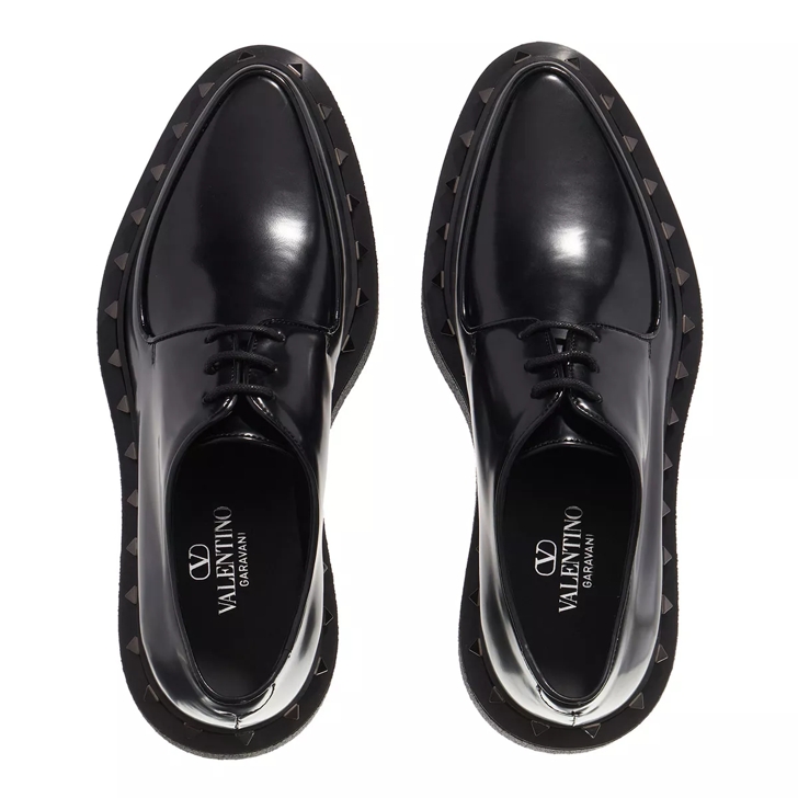 Valentino garavani black outlet shoes