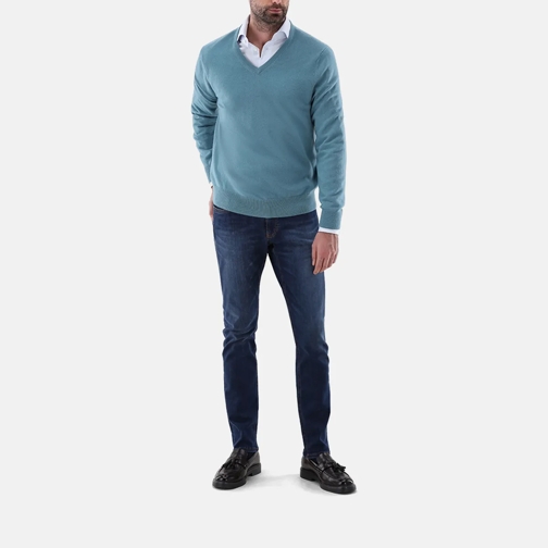 VAN LAACK  Pullover Uni petrol