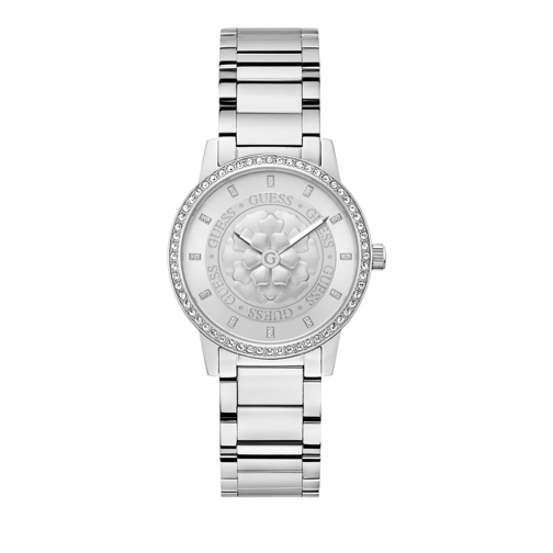 Guess Quarz-Uhr Petal Silver Tone