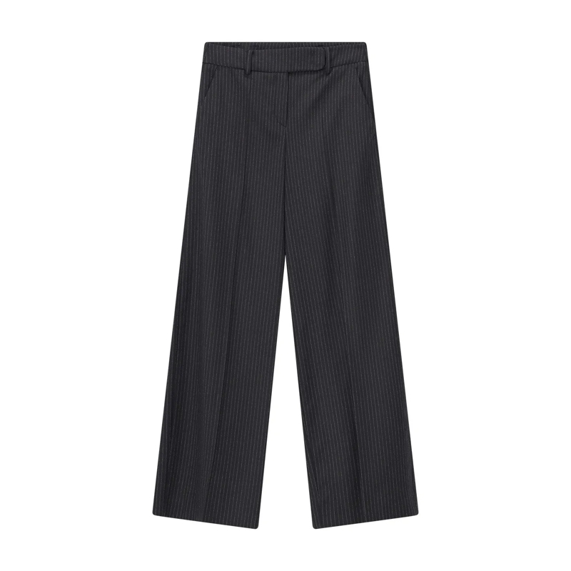windsor.  Hose aus Schurwoll-Mix schwarz