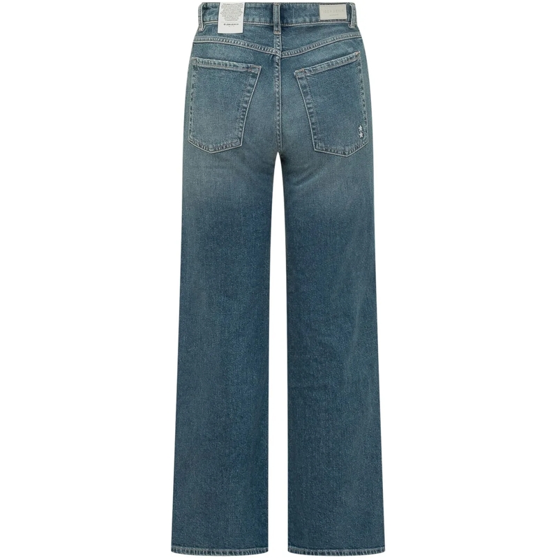 ICON DENIM Boyfriend-Jeans Jeans gamba dritta blau(Image 2)