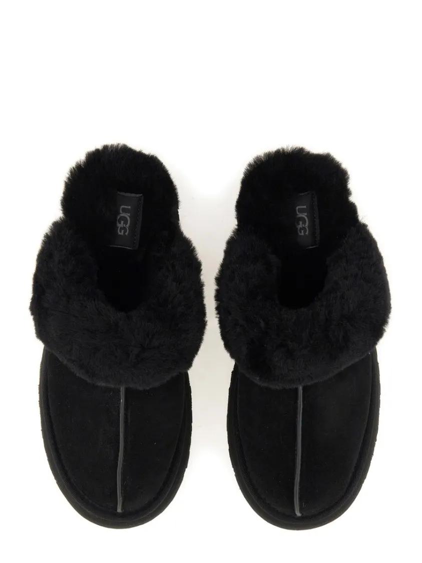 Thumbnail - UGG Sandalen - "Disquette" Slipper - Gr. 6 - in Schwarz - für Damen