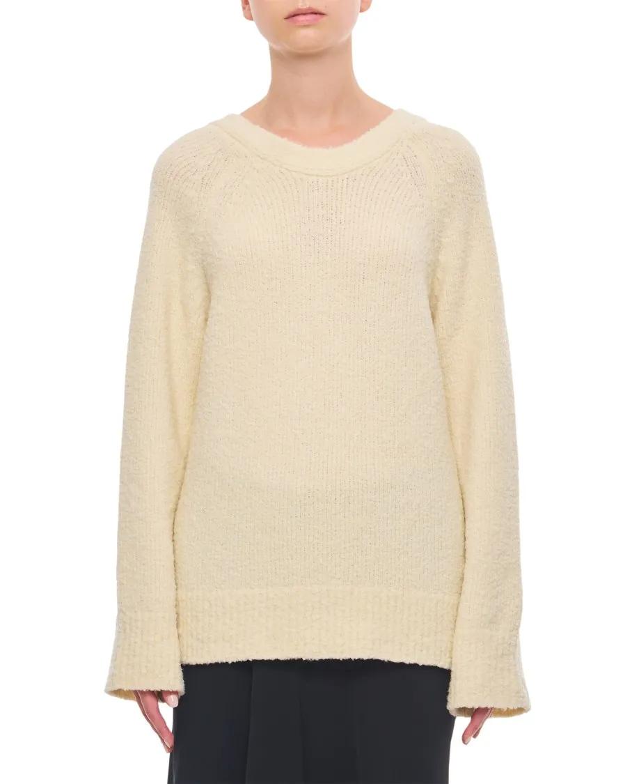 Cecille Bahnsen - Odalis Oversized Jumper - Größe S - beige