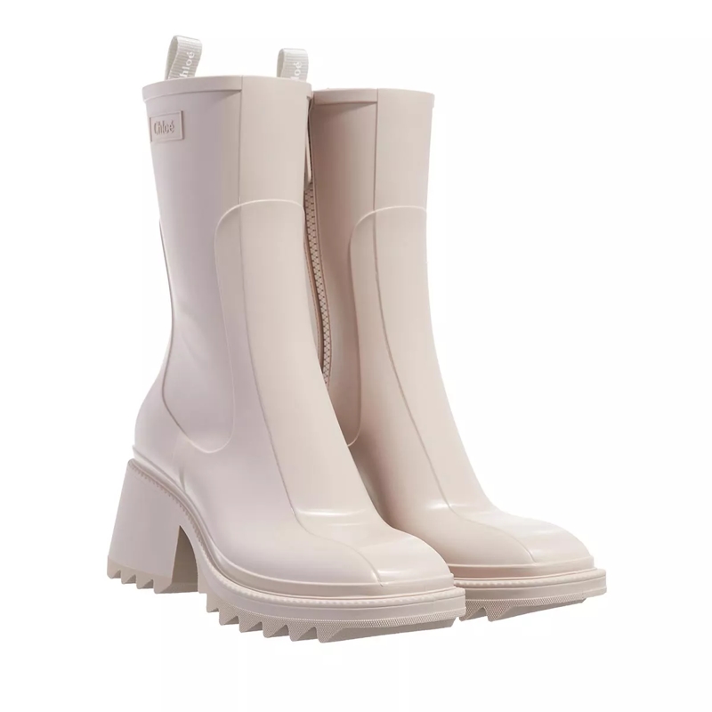 Chloé Regenstiefel Rain Ankle Boots "Betty" Normad Beige(Image 2)
