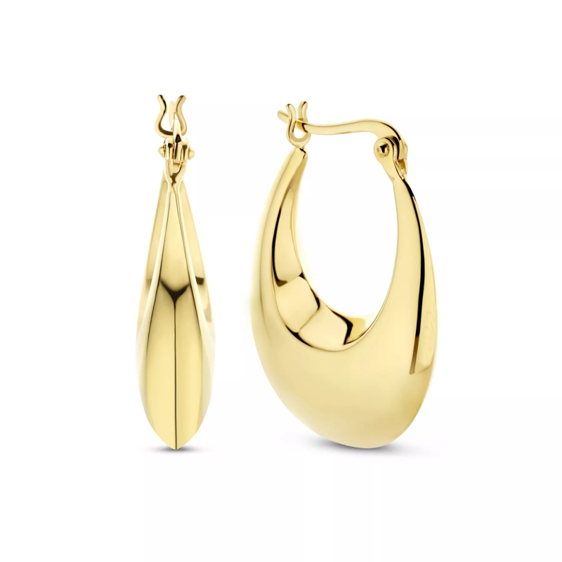 Parte Di Me Créoles Bibbiena Poppi Casentino 925 sterling silver gold plated