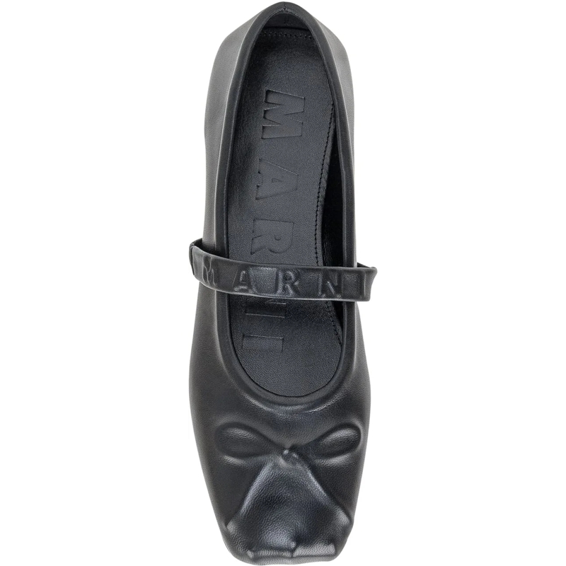 Marni Ballerinas Mary Jane schwarz(Image 4)