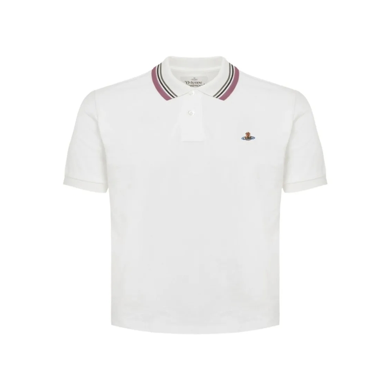 Vivienne Westwood Chemise Button-Fastening Short-Sleeved Top White