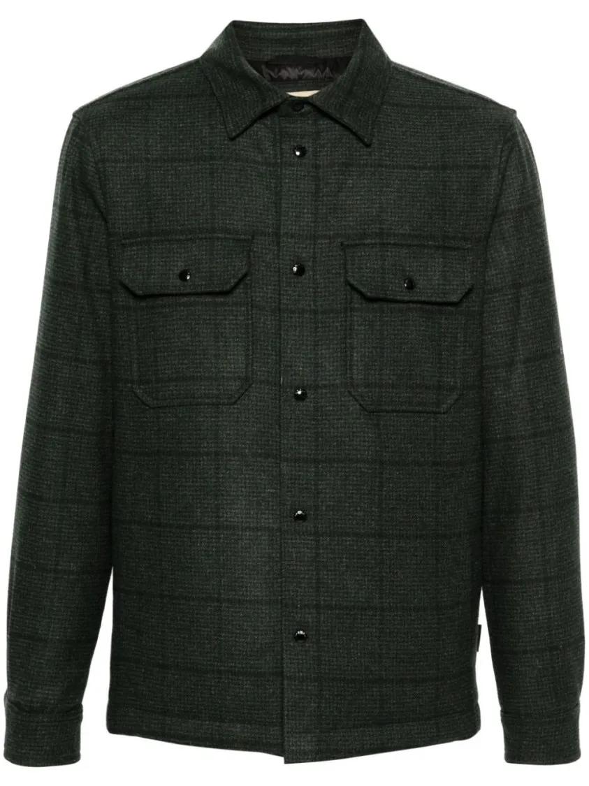 Woolrich - Shirt With Logo - Größe M - grün