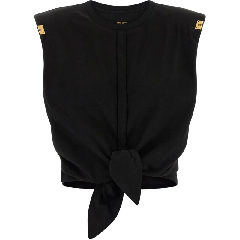 Elisabetta Franchi Top Top Black schwarz