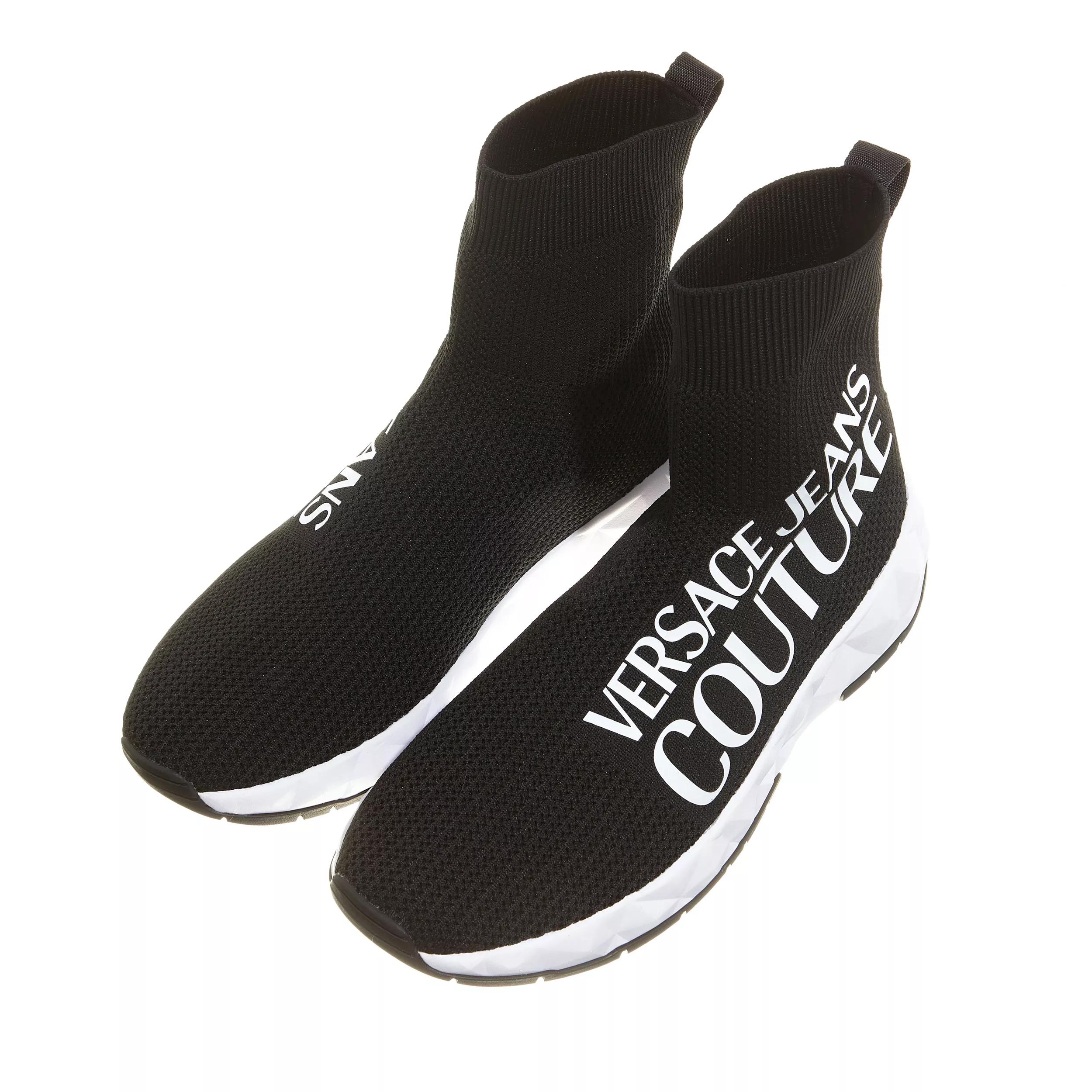 Logo-Printed Slip-On Shoes : versace 1