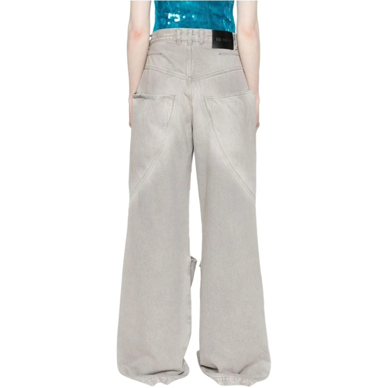 The Attico Boyfriend-Jeans Jeans Grey grau(Image 2)