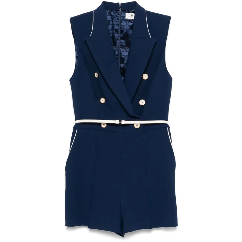 Elisabetta Franchi Midikleid jurk blauw blau