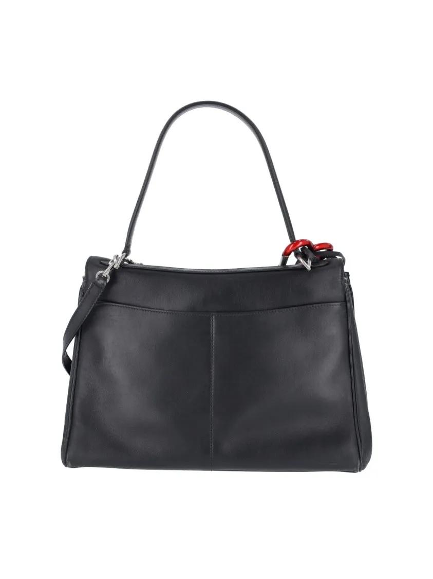 Balenciaga Hobo bags "Rodeo" Medium Charm Bag Black in zwart