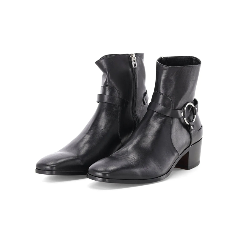 Tom Ford Veterschoenen Stiefel Clint aus Leder schwarz
