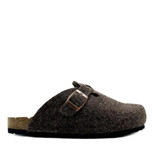 thies Hausschuh thies 1856 ® Recycled Wool Clog marron (W/M/X) mehrfarbig