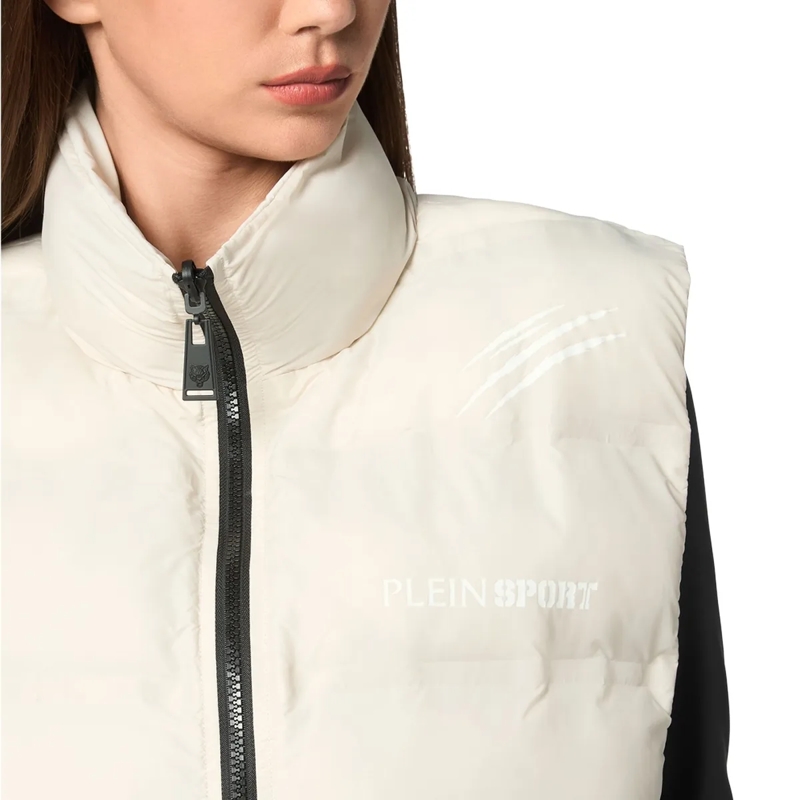 Plein Sport Weste Outdoorjacke Scratch hell-grau(Image 9)