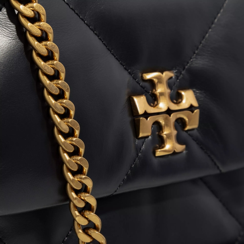 Tory Burch Crossbody Bag Kira Diamond Quilt Small Convertible Shoulder Bag Black(Image 5)