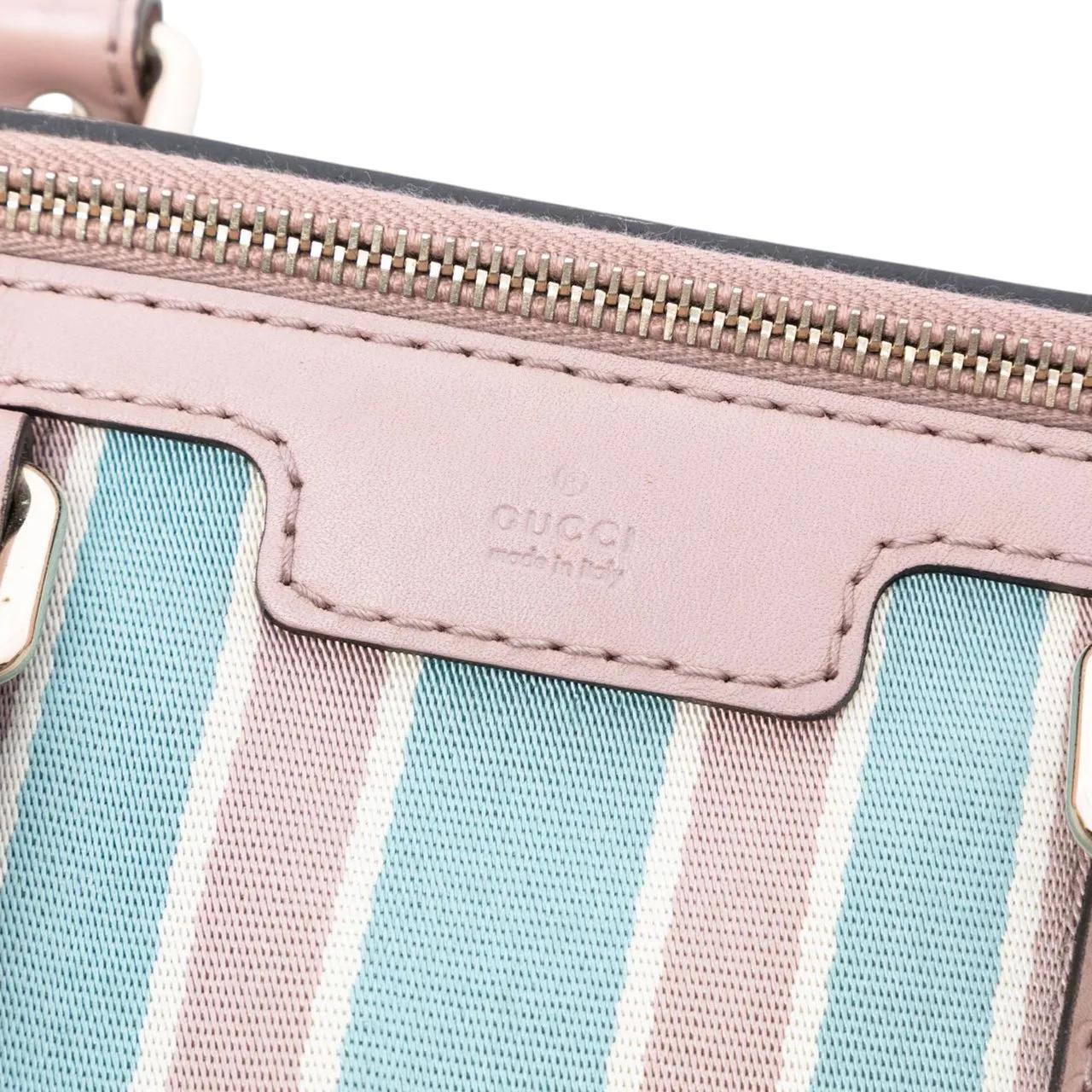 Thumbnail - Gucci Hobo Bags - Medium GG Canvas Web Joy Boston Bag - Gr. unisize - in Braun - für Damen