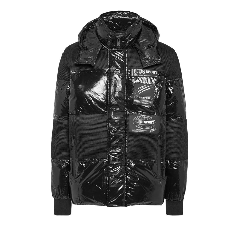 Plein Sport Übergangsjacke Jacke Global Express Edition schwarz