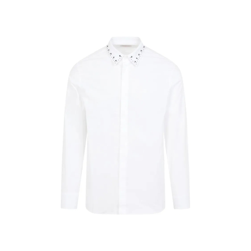 Valentino White Cotton Shirt White Hemden