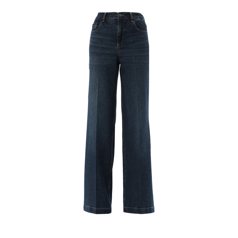 VAN LAACK Cargohose Hose Modern Fit Uni dunkel-blau