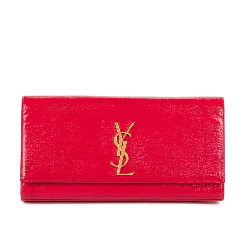 Saint Laurent Clutch Cassandre Clutch fuschsia