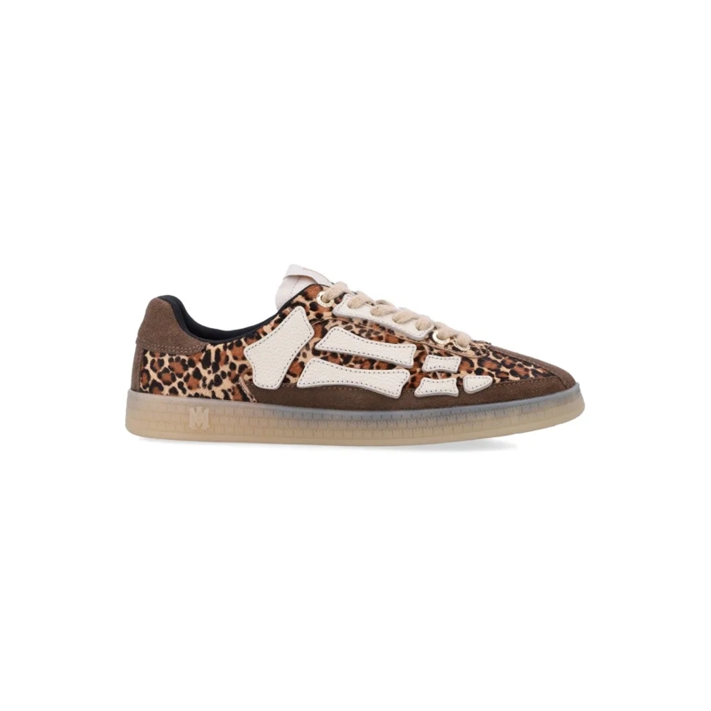 Amiri Sneaker basse Leopard Pacific Bones Low-Top Sneakers Brown