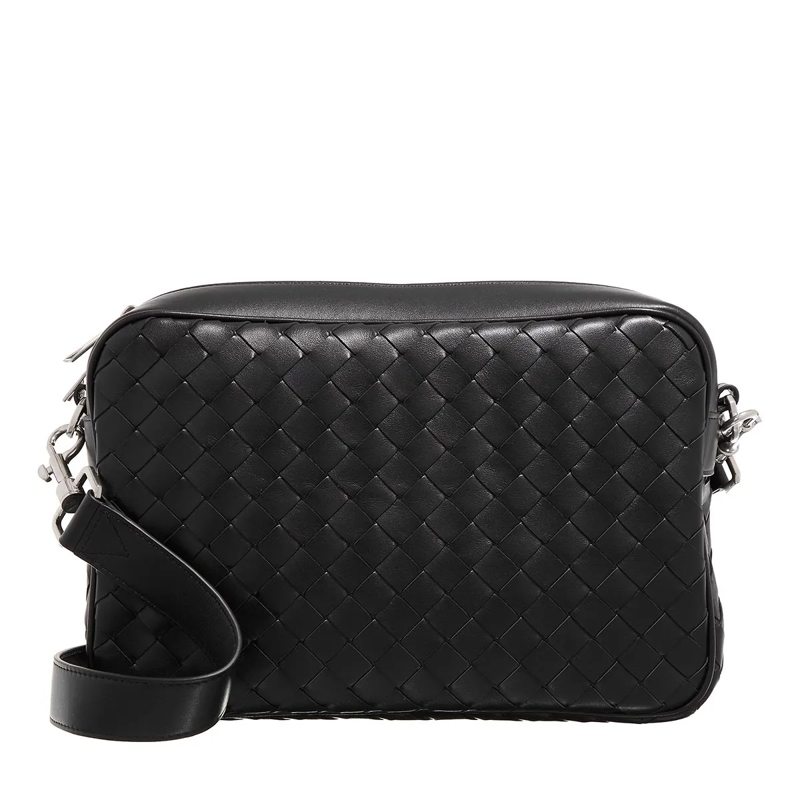 Bottega Veneta Camera Bag Intrecciato Camera Bag Black