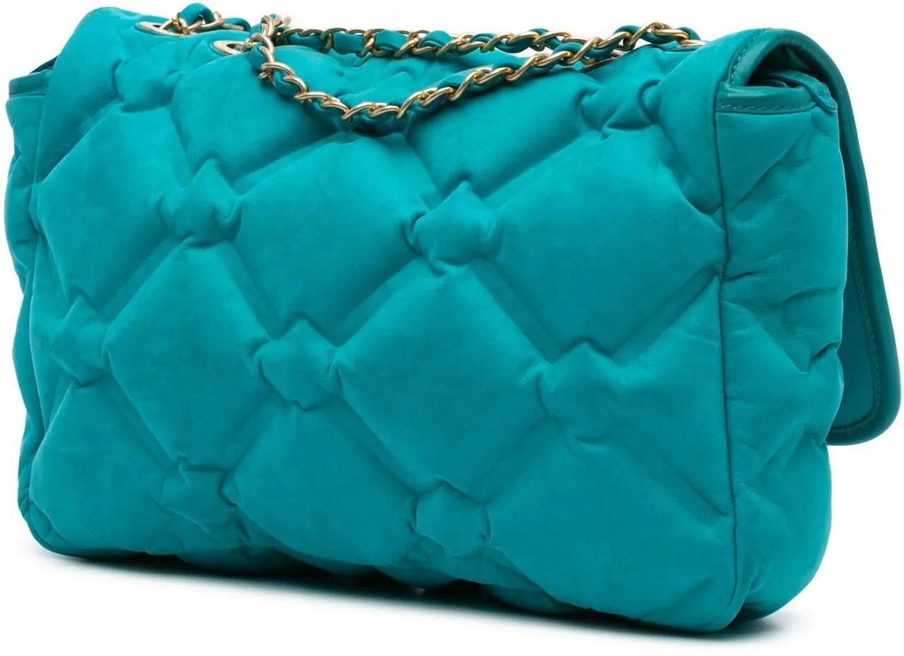 Thumbnail - Chanel Hobo Bags - 2016-2017 Small Iridescent Calfskin Chesterfield F - Gr. unisize - in Blau - für Damen