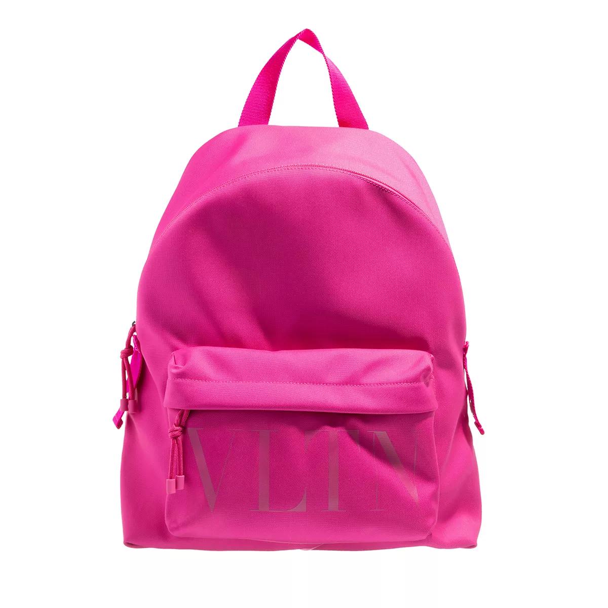 Valentino Garavani Rucksack - VLTN Logo Backpack - Gr. unisize - in Rosa - für Damen