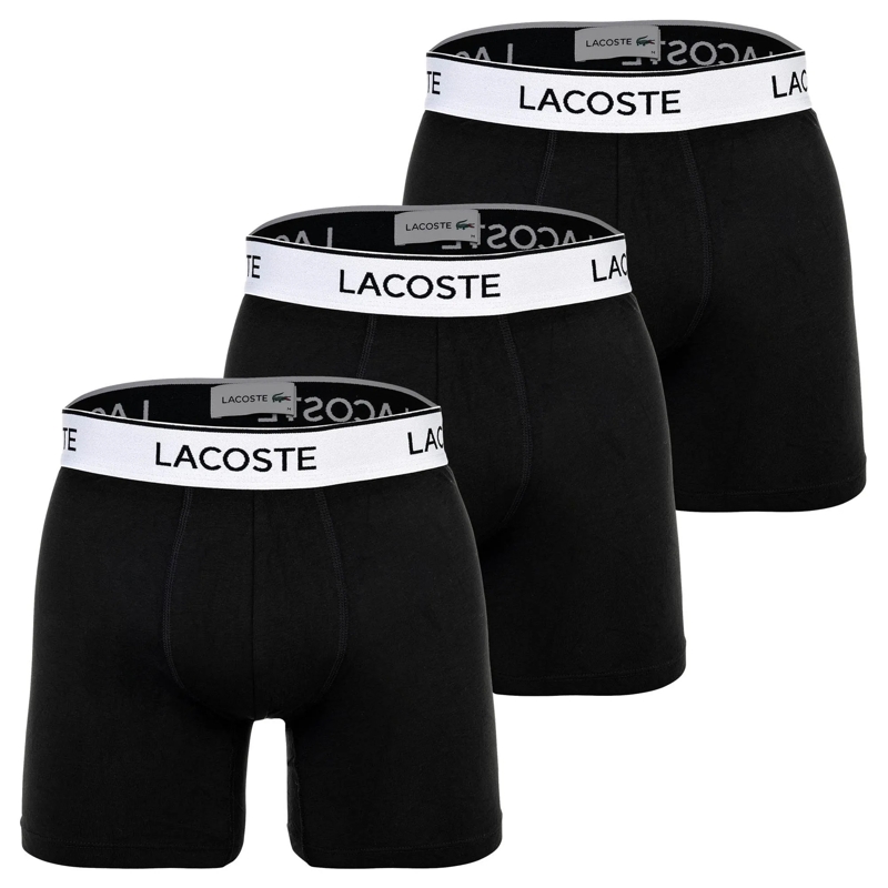Lacoste  Boxer Briefs 3er Pack schwarz