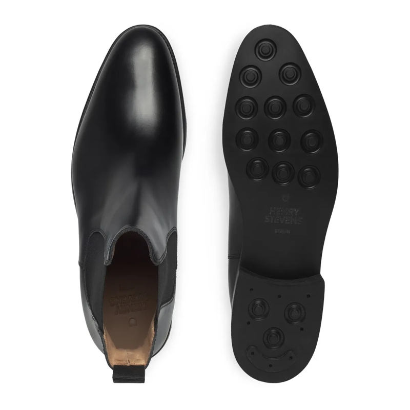 Henry Stevens Chelsea Boots Chelsea Boots Marshall CB4 schwarz(Image 4)