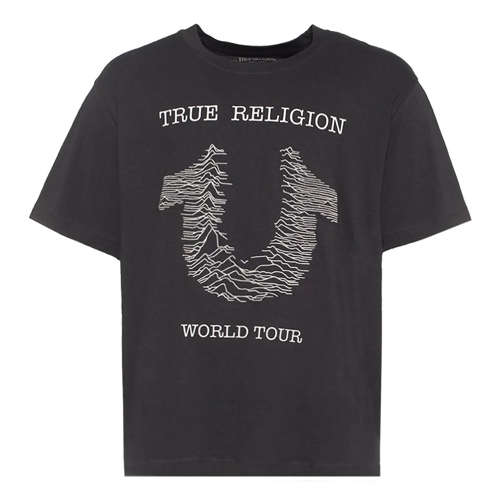 True Religion T-Shirts T-Shirt  EMBRO RADIO WAVE anthrazit