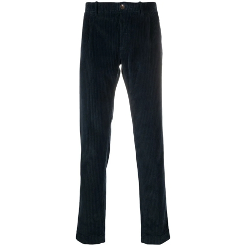 Incotex  Blue Cotton Trousers Black