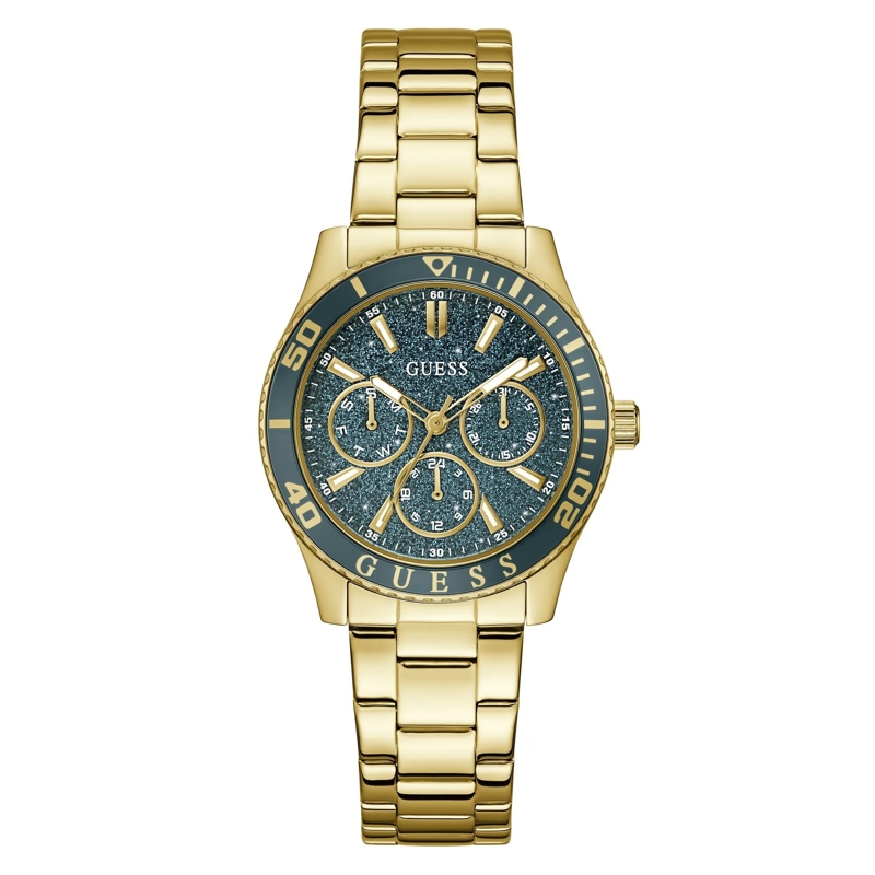 Guess Quarzuhr Quarz-Analoguhr Mariana gold