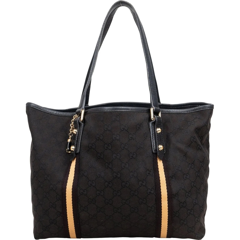 Gucci Tote GG Monogram Jolicoeur Handbag schwarz