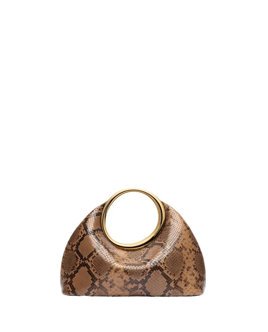 Jacquemus Crossbody Bags - Le Petit Calino Printed Leather Bag - Gr. unisize - in Braun - für Damen