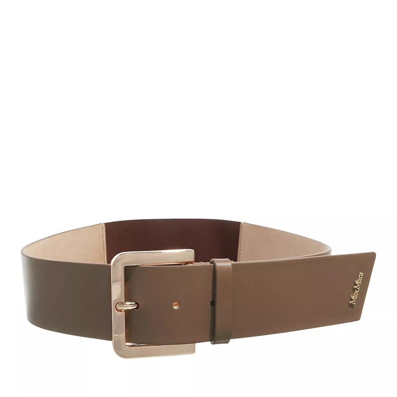 Max Mara Ledergürtel Newbuckleel50 Nocciola(Image 3)