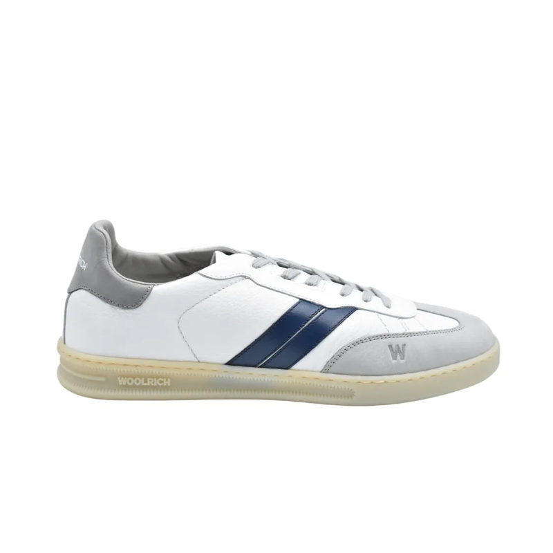 Woolrich Low-Top-Sneaker Low-Top Sneakers With White Leather White