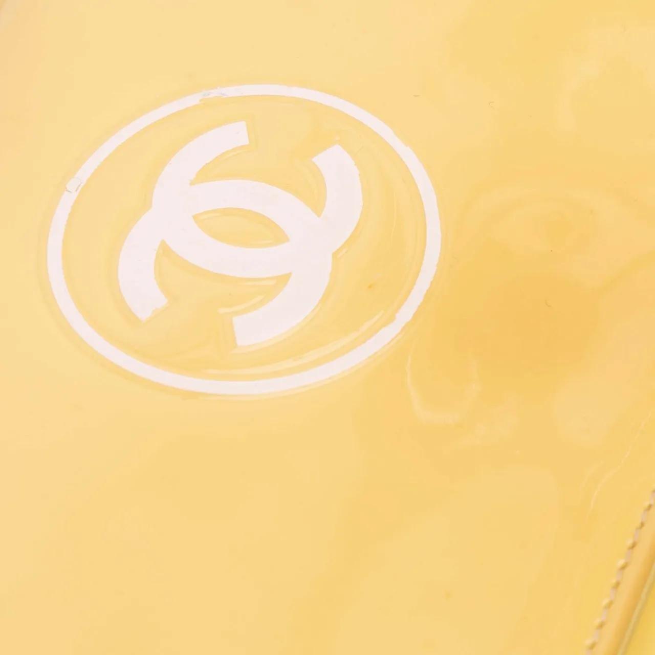 Thumbnail - Chanel Hobo Bags - CC Patent Wallet On Chain - Gr. unisize - in Gelb - für Damen