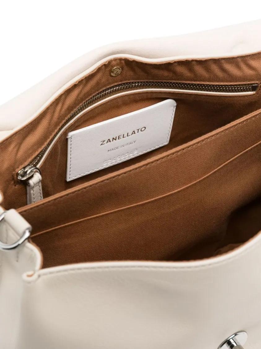 Zanellato Hobo bags Saeta Small Postina Bag in wit