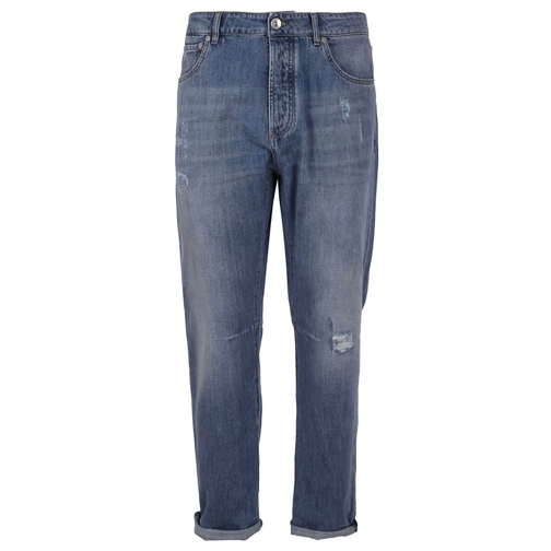 Brunello Cucinelli Jeans Cotton Denim Jeans Blue