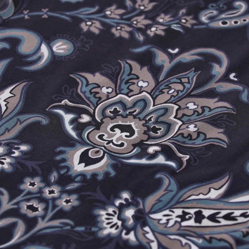 Etro T-Shirt T-Shirt mit Paisley-Muster blau(Image 3)