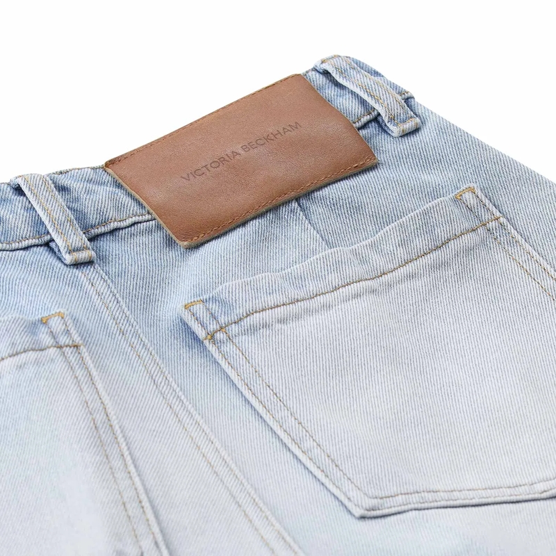 Victoria Beckham Jeans Wide-Leg Jeans Alina blau(Image 5)