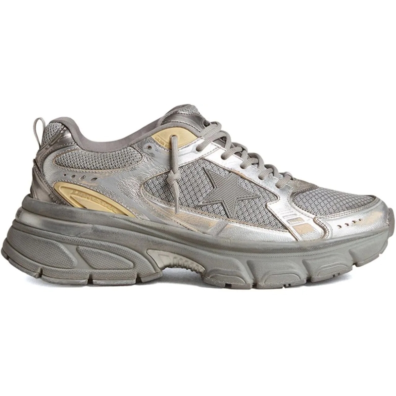 Golden Goose Sneaker basse Sneakers Silver silber