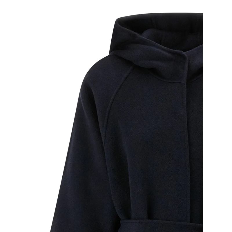Pinko Wintermantel 'Cartoccio' Coat Black(Image 3)